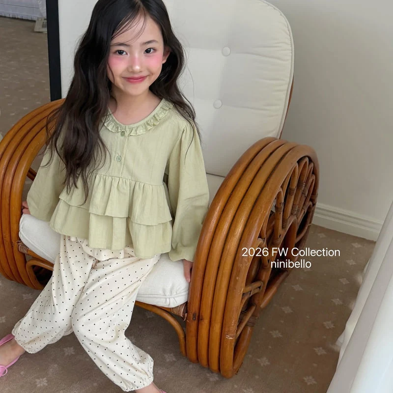 Ninibello - Korean Children Fashion - #discoveringself - Monet Lace Blouse - 10