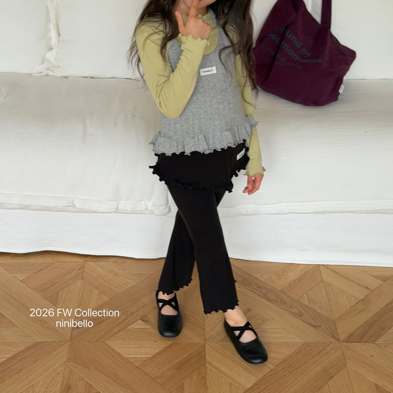 Ninibello - Korean Children Fashion - #discoveringself - Titi Skirt Bootcut Pants - 7