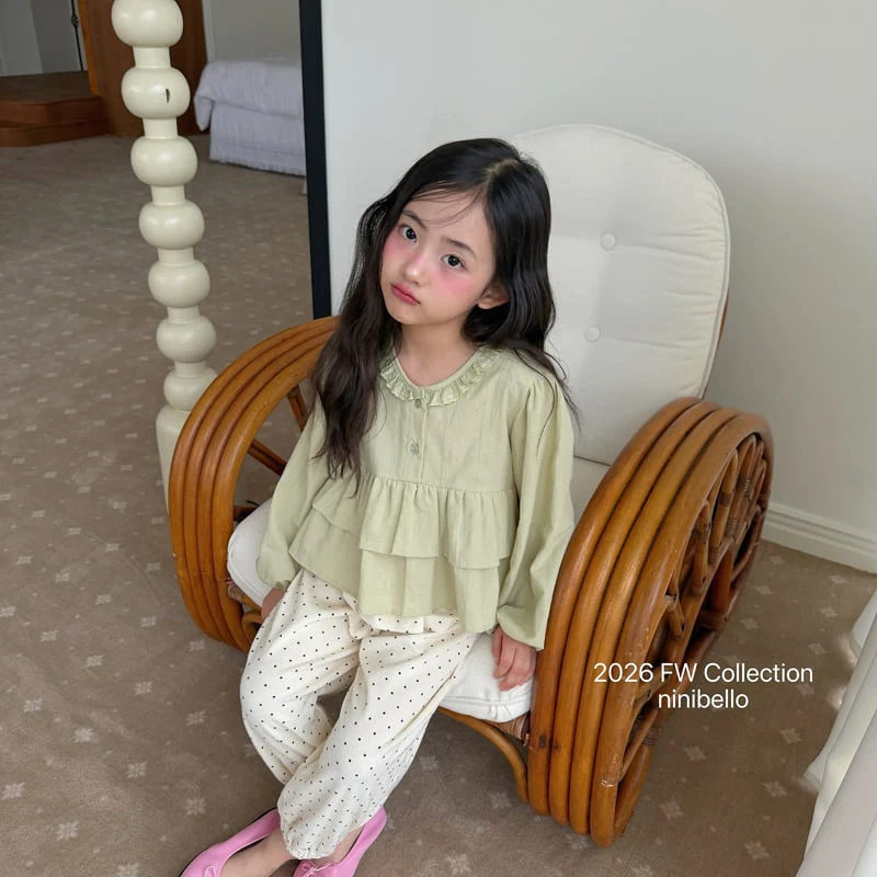 Ninibello - Korean Children Fashion - #fashionkids - Monet Lace Blouse - 11