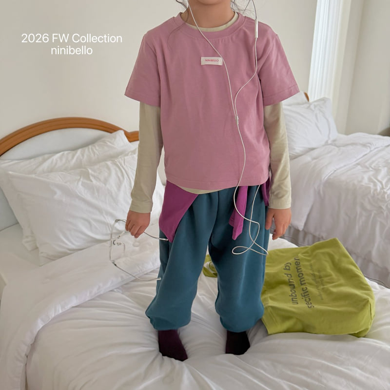 Ninibello - Korean Children Fashion - #fashionkids - Layered Short Sleeve Set - 11