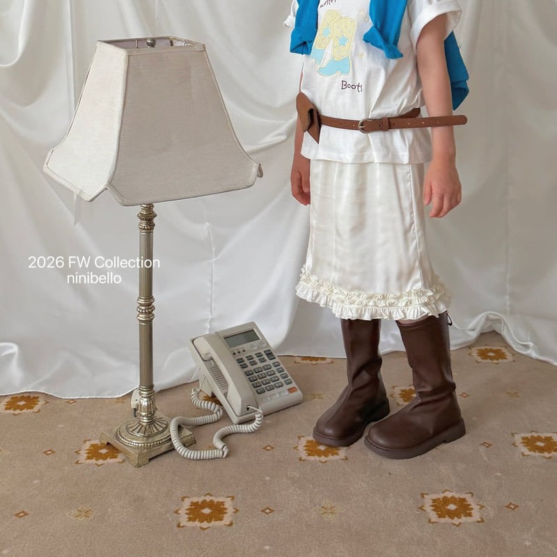 Ninibello - Korean Children Fashion - #fashionkids - Mico Satin Skirt - 5