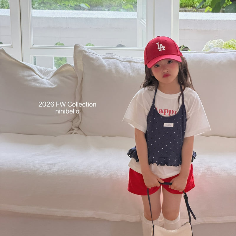 Ninibello - Korean Children Fashion - #discoveringself - Vivi Eyelet Halter Top - 4
