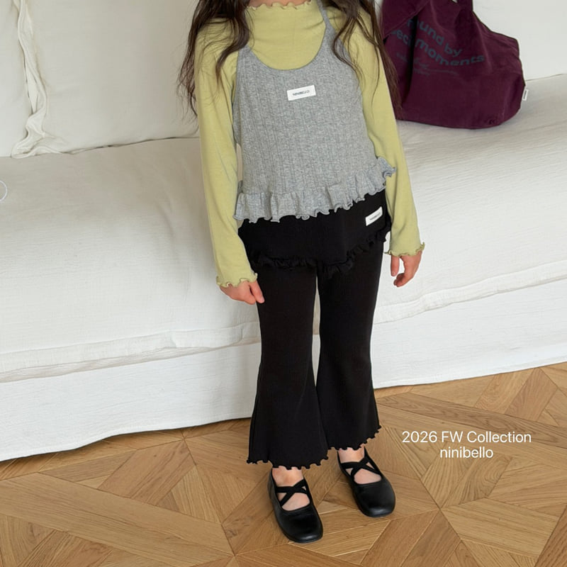 Ninibello - Korean Children Fashion - #fashionkids - Titi Skirt Bootcut Pants - 8