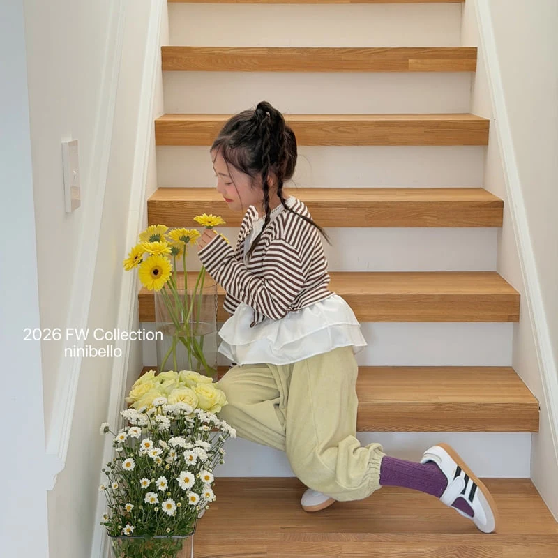 Ninibello - Korean Children Fashion - #fashionkids - Tammy Stripe Cardigan - 7