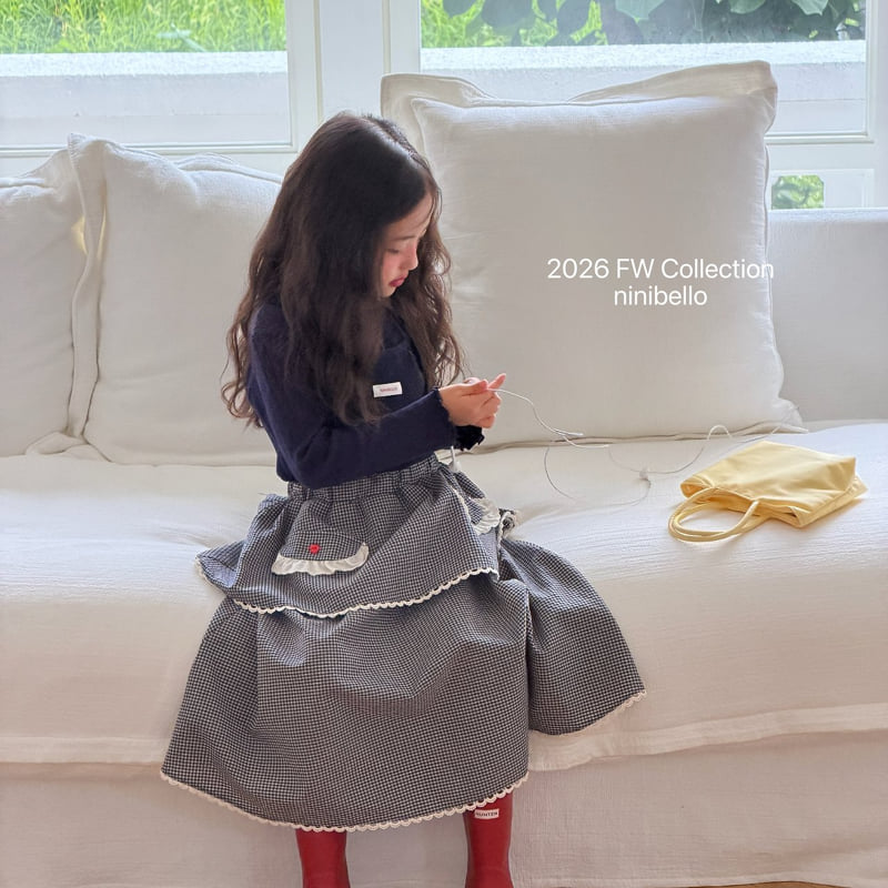 Ninibello - Korean Children Fashion - #kidsshorts - Momo Apron Skirt - 7