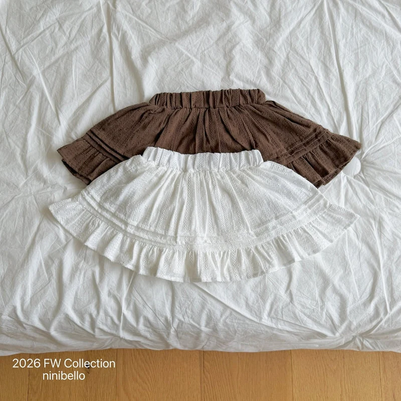 Ninibello - Korean Children Fashion - #kidsshorts - Garden Skirt