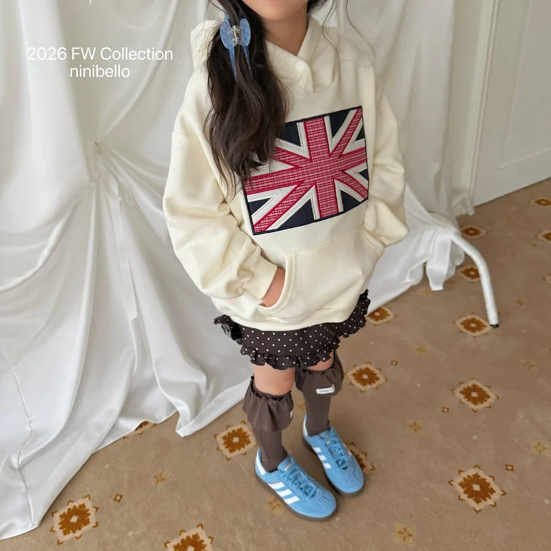 Ninibello - Korean Children Fashion - #kidsstore - London Patch Hoodie - 11