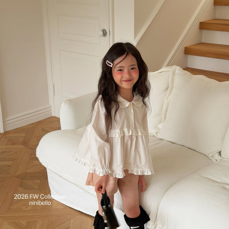 Ninibello - Korean Children Fashion - #kidzfashiontrend - Wendy Collar Blouse - 10