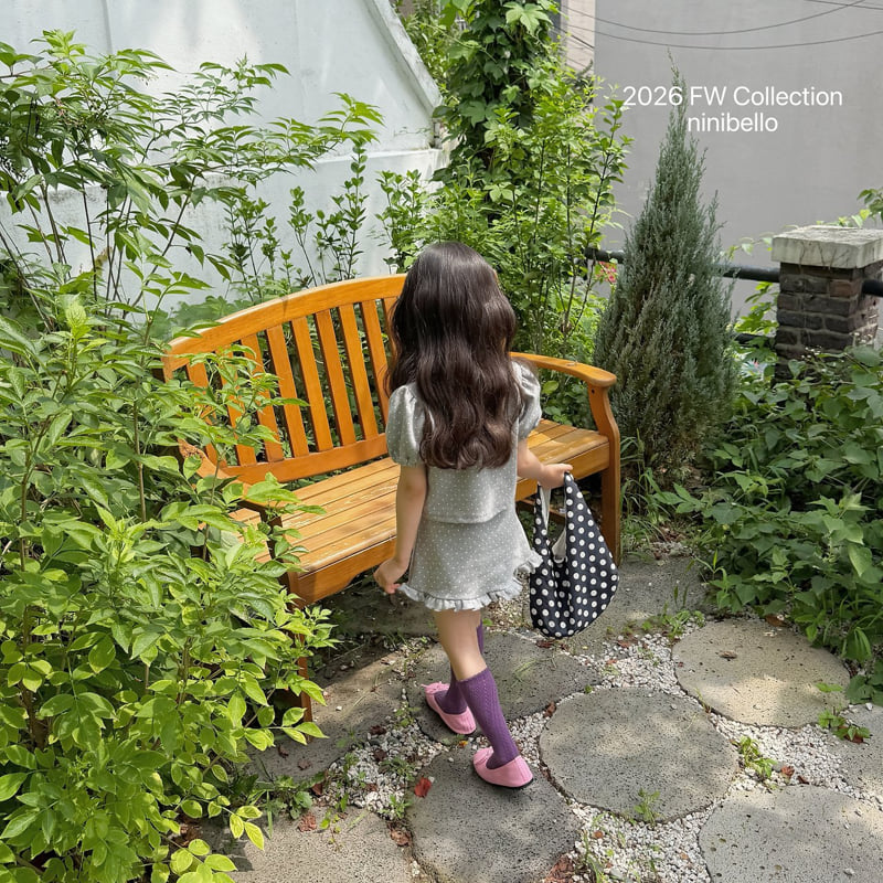 Ninibello - Korean Children Fashion - #kidzfashiontrend - Dear Dot Skirt - 8