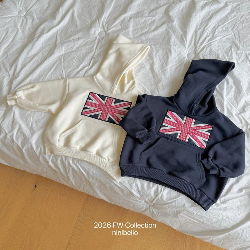 Ninibello - Korean Children Fashion - #kidzfashiontrend - London Patch Hoodie - 12