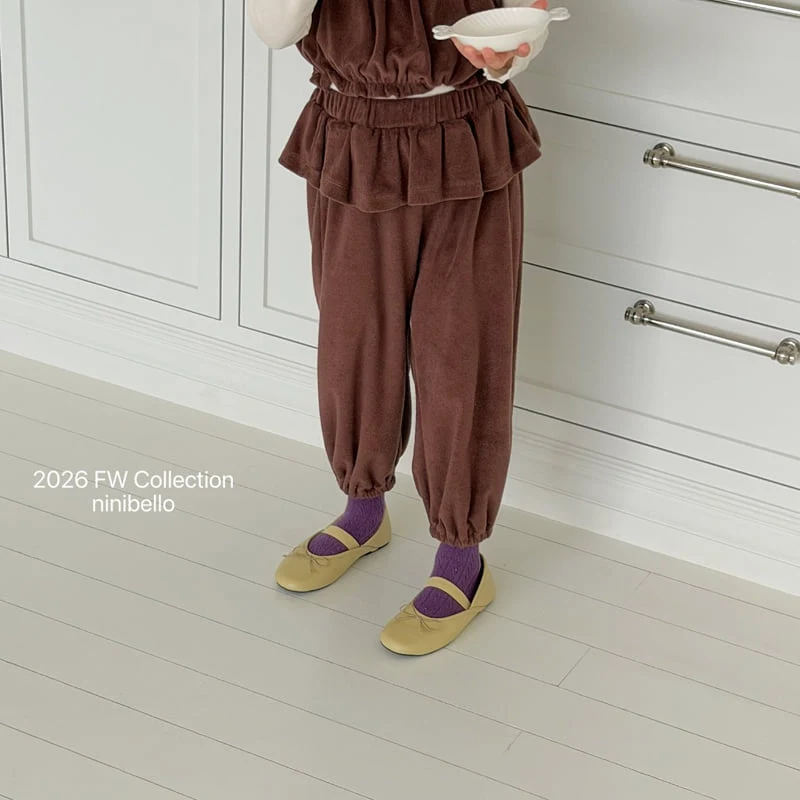 Ninibello - Korean Children Fashion - #littlefashionista - Yum Terry Frill Bloomers - 8