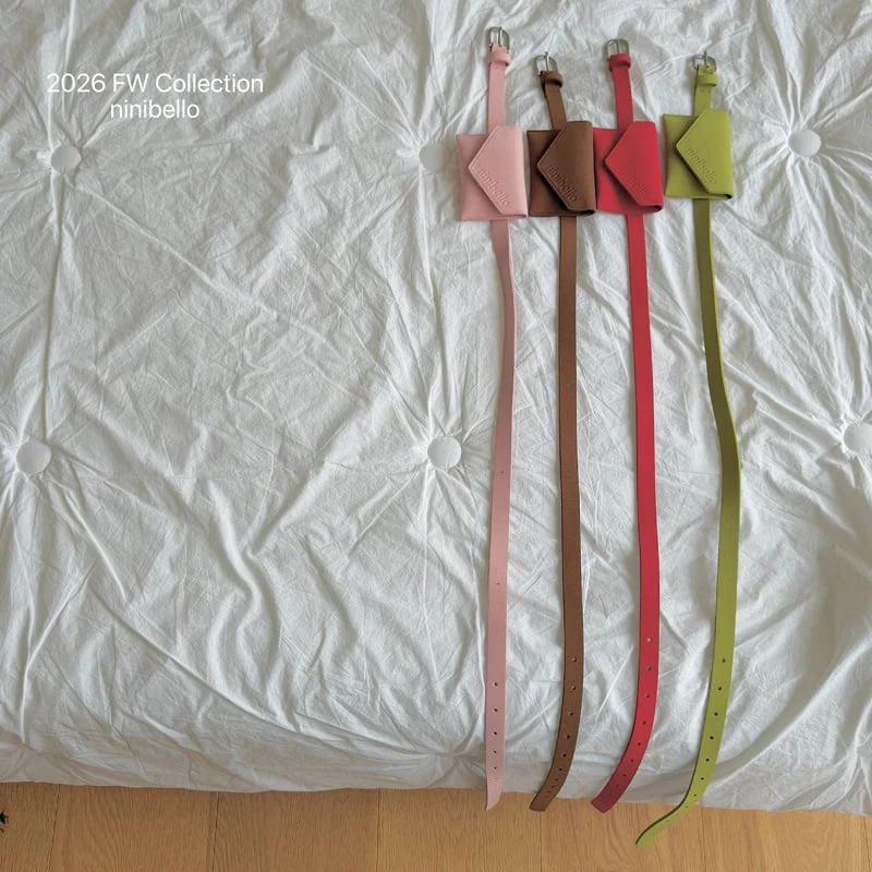 Ninibello - Korean Children Fashion - #littlefashionista - Suede Belt Bag - 6