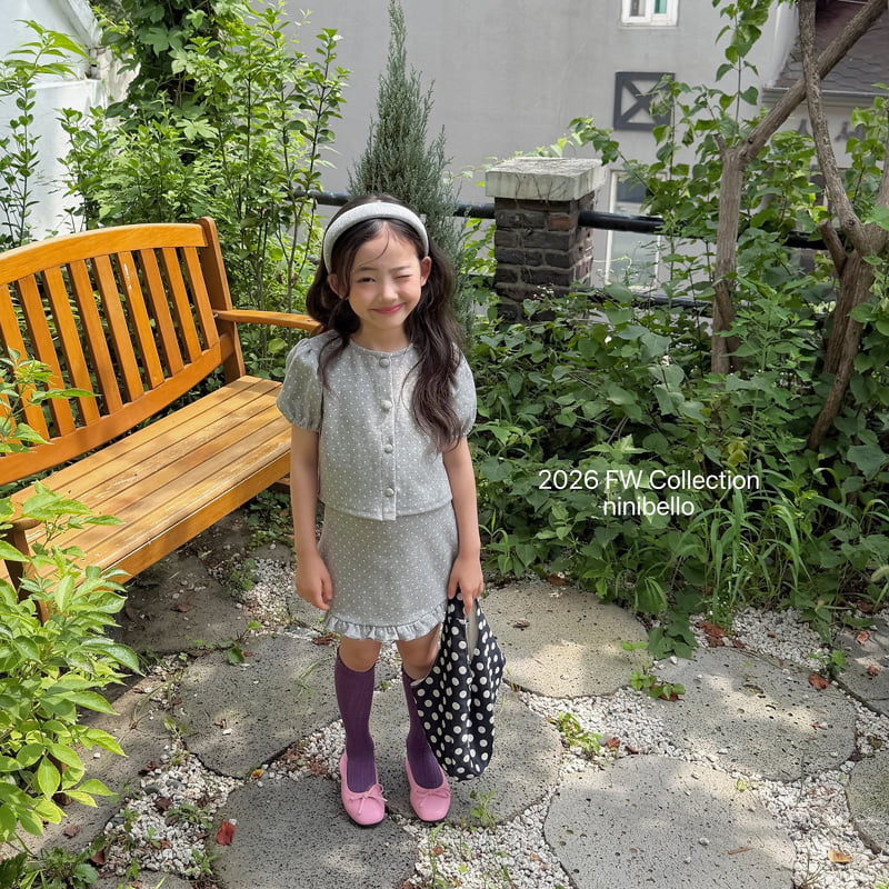 Ninibello - Korean Children Fashion - #littlefashionista - Dear Dot Skirt - 10