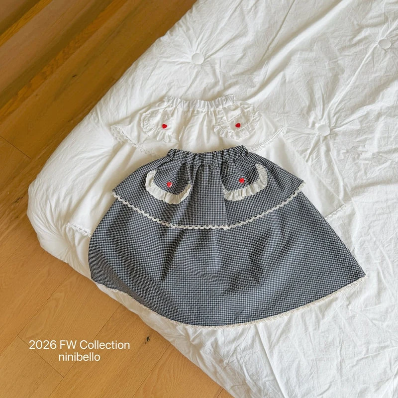 Ninibello - Korean Children Fashion - #magicofchildhood - Momo Apron Skirt - 12