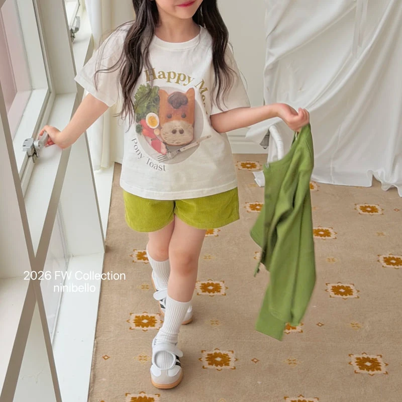 Ninibello - Korean Children Fashion - #magicofchildhood - Peekaboo Corduroy Pants - 8