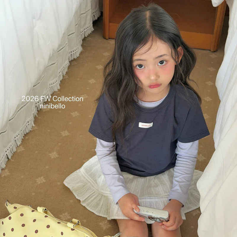 Ninibello - Korean Children Fashion - #magicofchildhood - Layered Short Sleeve Set - 4