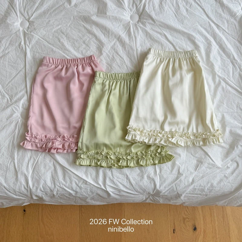Ninibello - Korean Children Fashion - #minifashionista - Mico Satin Skirt - 12