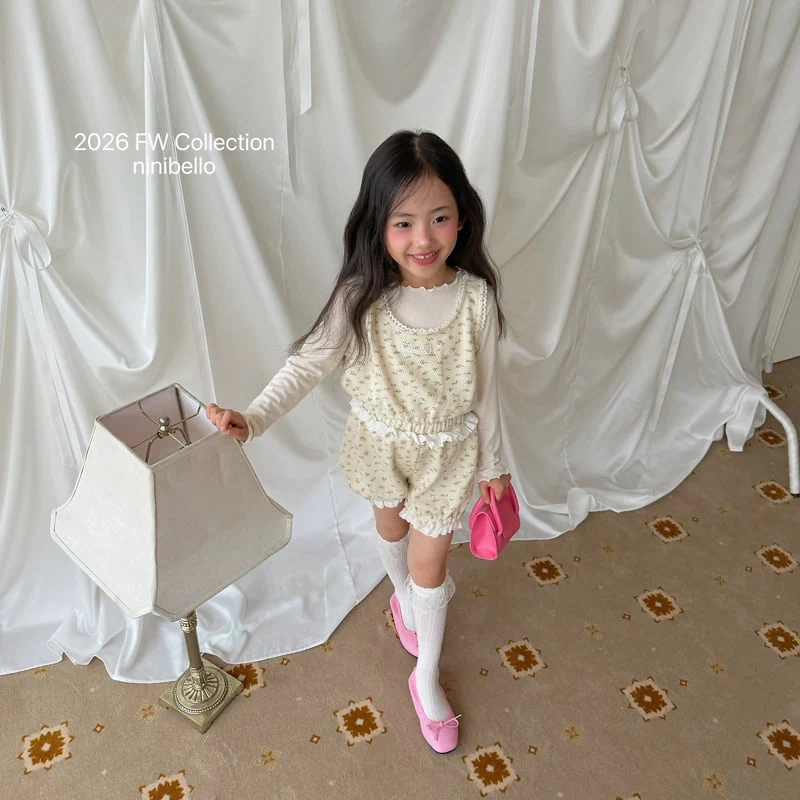 Ninibello - Korean Children Fashion - #magicofchildhood - Roro Lace Bustier - 4