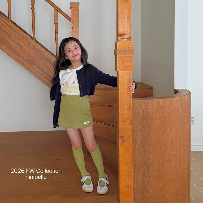 Ninibello - Korean Children Fashion - #minifashionista - Vivi Eyelet Skirt - 12