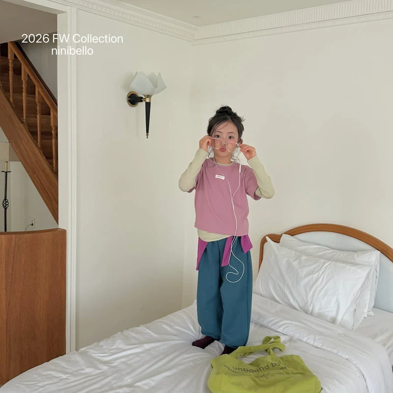Ninibello - Korean Children Fashion - #minifashionista - Betty Color Sweatpants - 4