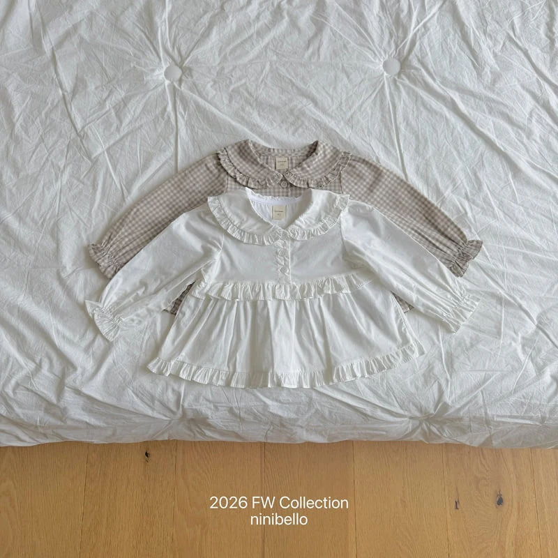Ninibello - Korean Children Fashion - #prettylittlegirls - Wendy Collar Blouse