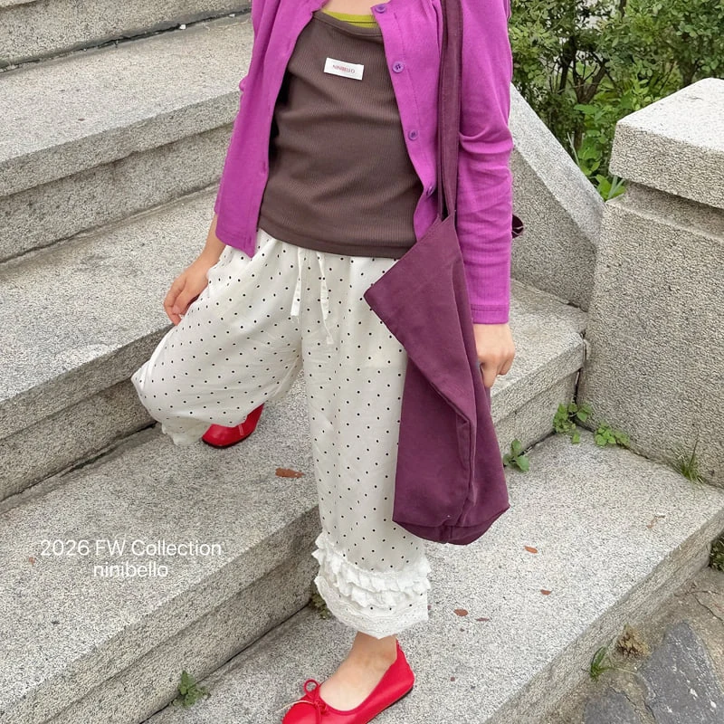Ninibello - Korean Children Fashion - #prettylittlegirls - Miel Lace Pants - 11
