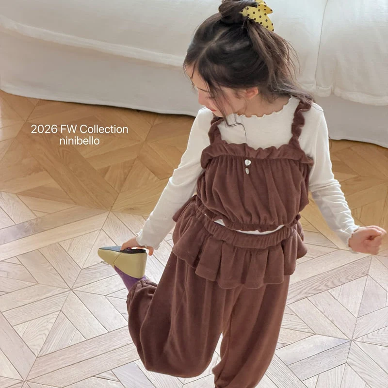 Ninibello - Korean Children Fashion - #prettylittlegirls - Soft Lettuce-Edge Tee - 11