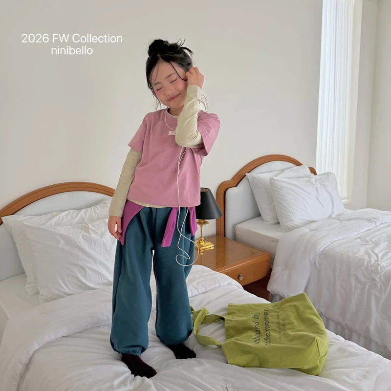 Ninibello - Korean Children Fashion - #stylishchildhood - Betty Color Sweatpants - 7