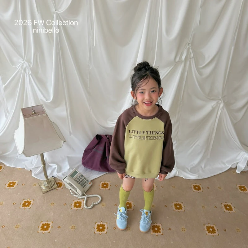 Ninibello - Korean Children Fashion - #stylishchildhood - Little Raglan Sweatshirt - 10