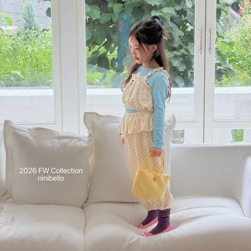 Ninibello - Korean Children Fashion - #stylishchildhood - Yum Terry Bustier - 9