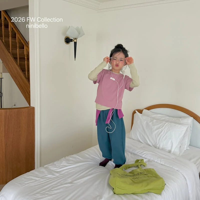 Ninibello - Korean Children Fashion - #todddlerfashion - Betty Color Sweatpants - 5