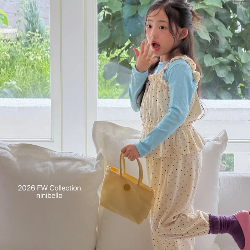 Ninibello - Korean Children Fashion - #todddlerfashion - Yum Terry Bustier - 7