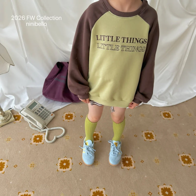 Ninibello - Korean Children Fashion - #toddlerclothing - Little Raglan Sweatshirt - 9