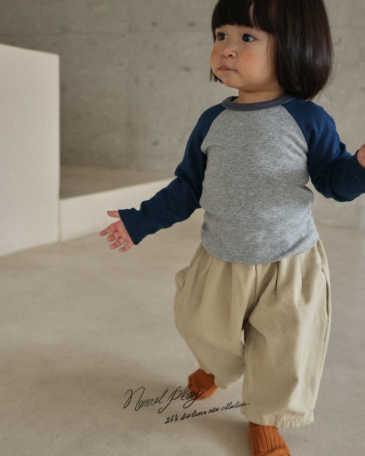 Normalplay - Korean Baby Fashion - #babyboutique - Rib Combo Tee - 10