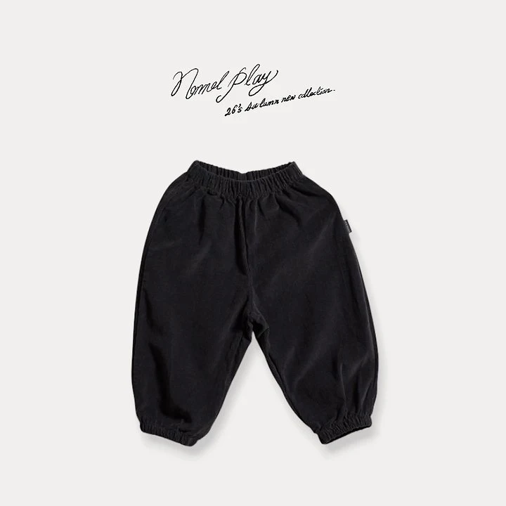 Normalplay - Korean Baby Fashion - #babyboutique - Fine Corduroy Check Pants - 5