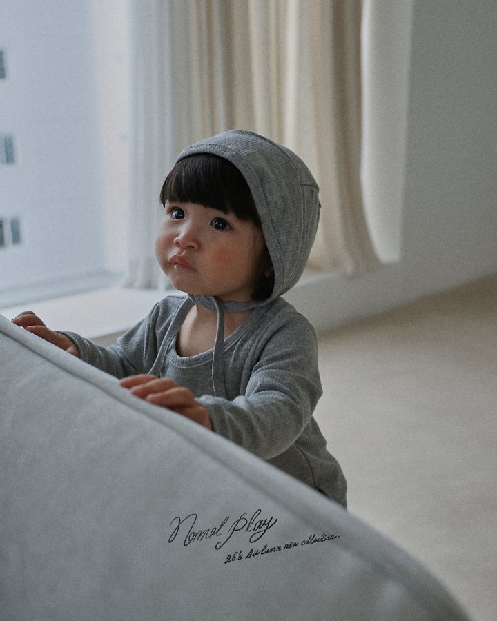 Normalplay - Korean Baby Fashion - #babyboutique - Soft Autumn Bonnet - 6