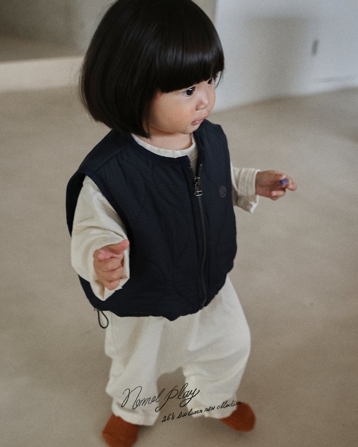 Normalplay - Korean Baby Fashion - #babyboutique - Egg Baby Bodysuit - 5