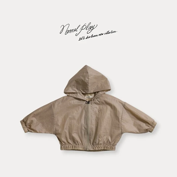 Normalplay - Korean Baby Fashion - #babyboutiqueclothing - Dove Shirring Zip-Up - 2