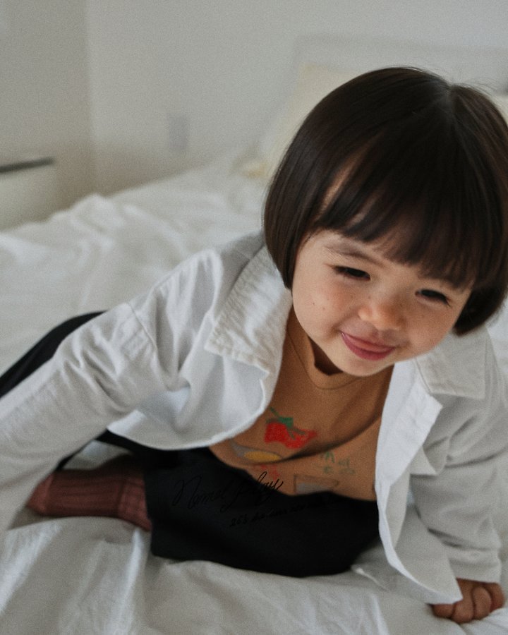 Normalplay - Korean Baby Fashion - #babyboutiqueclothing - Half Moon Shirt - 11