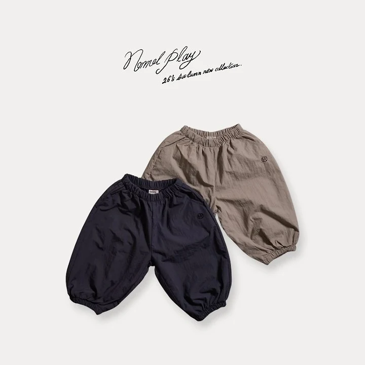 Normalplay - Korean Baby Fashion - #babyboutiqueclothing - Normal Nylon Jogger Pants - 3