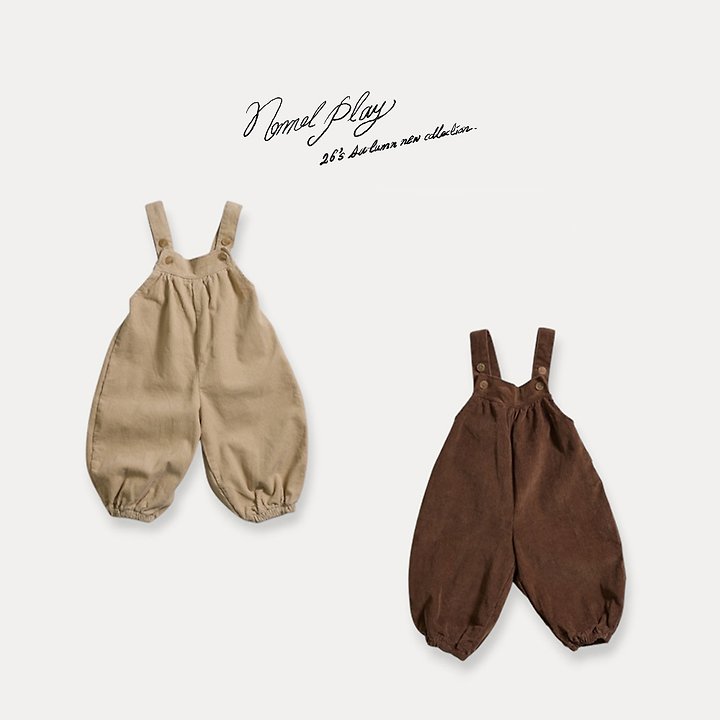 Normalplay - Korean Baby Fashion - #babyclothing - Cookie Overall Pants