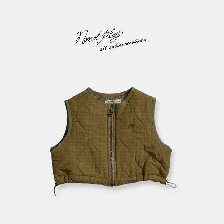 Normalplay - Korean Baby Fashion - #babyclothing - Honey Crop Vest - 5