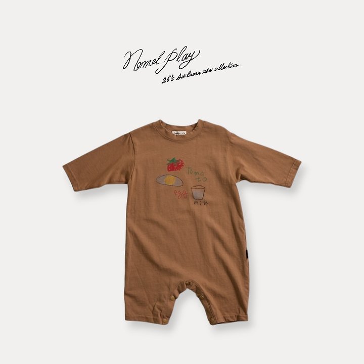 Normalplay - Korean Baby Fashion - #babyclothing - Egg Baby Bodysuit - 7