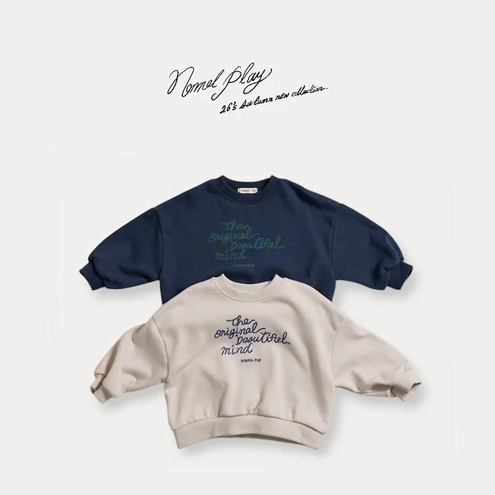 Normalplay - Korean Baby Fashion - #babyfashion - Beautiful Sweatshirt