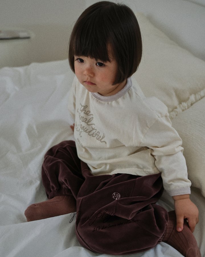 Normalplay - Korean Baby Fashion - #babyfashion - Velour Jogger Pants - 12