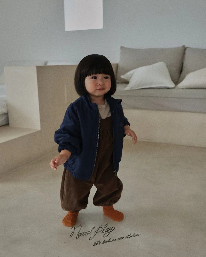 Normalplay - Korean Baby Fashion - #babyfashion - Quilted Zip-Up - 7