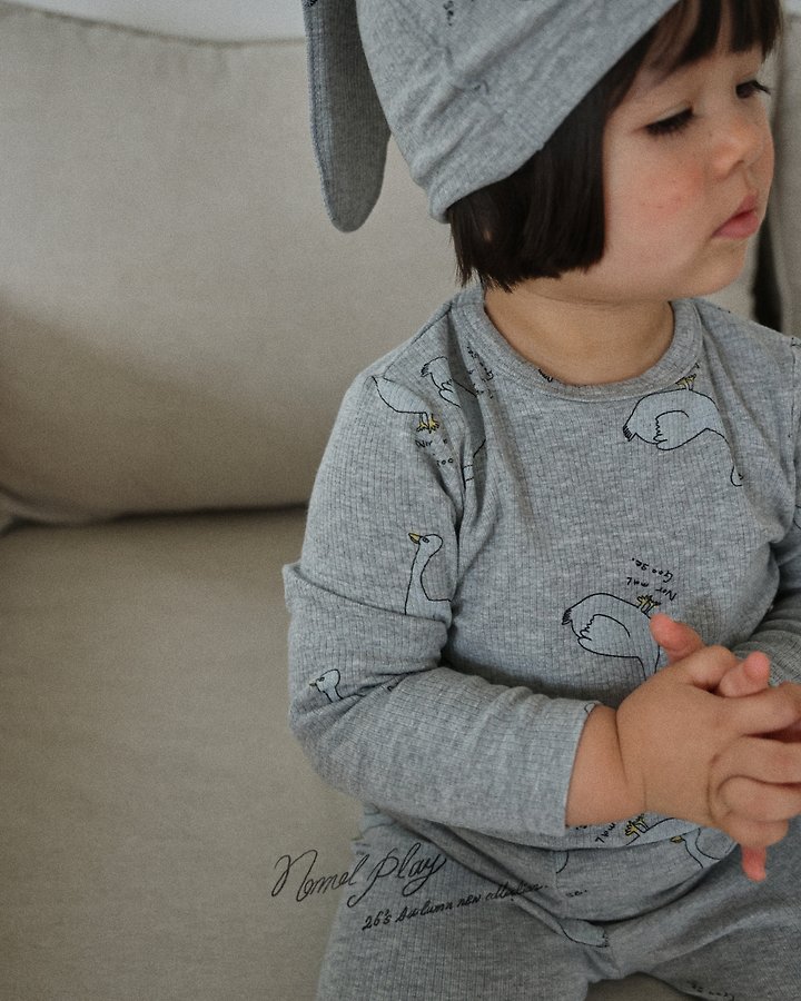 Normalplay - Korean Baby Fashion - #babyfashion - Normal Duck Ribbed Pointed Hat - 9