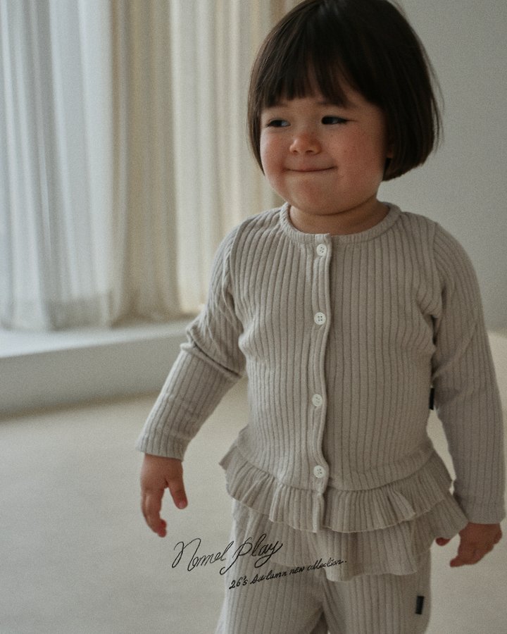 Normalplay - Korean Baby Fashion - #babyfashion - Marie Shirring Jogger Pants - 7