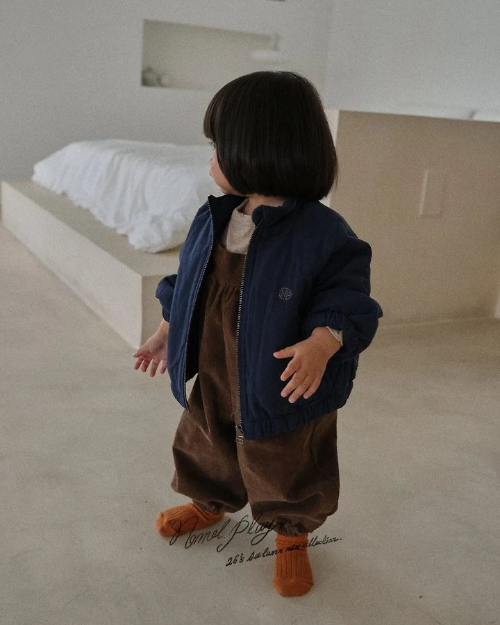 Normalplay - Korean Baby Fashion - #babyfever - Quilted Zip-Up - 8