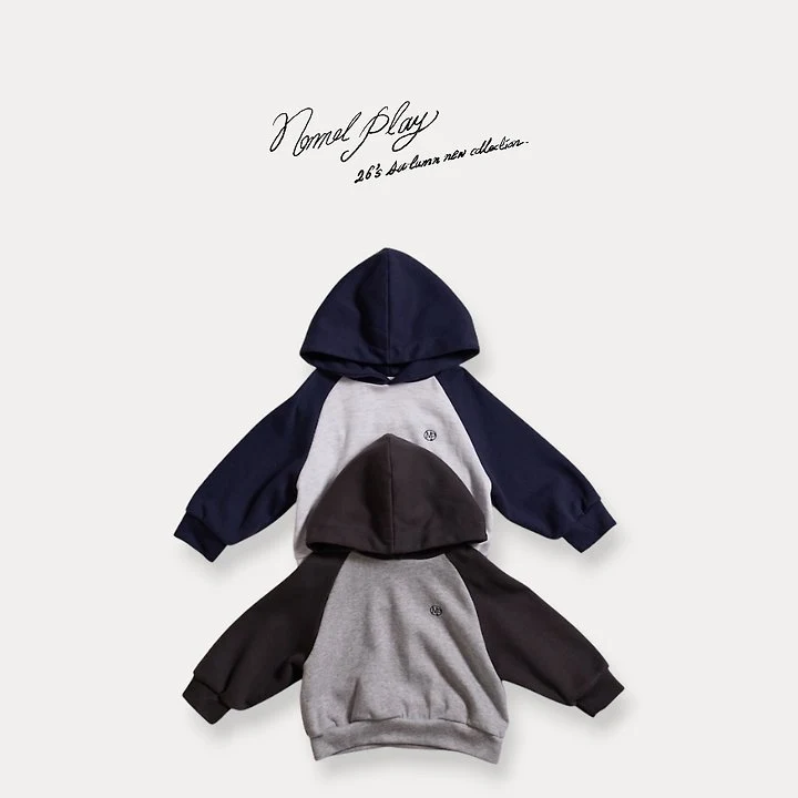 Normalplay - Korean Baby Fashion - #babyfever - Basic Reversible Hoodie